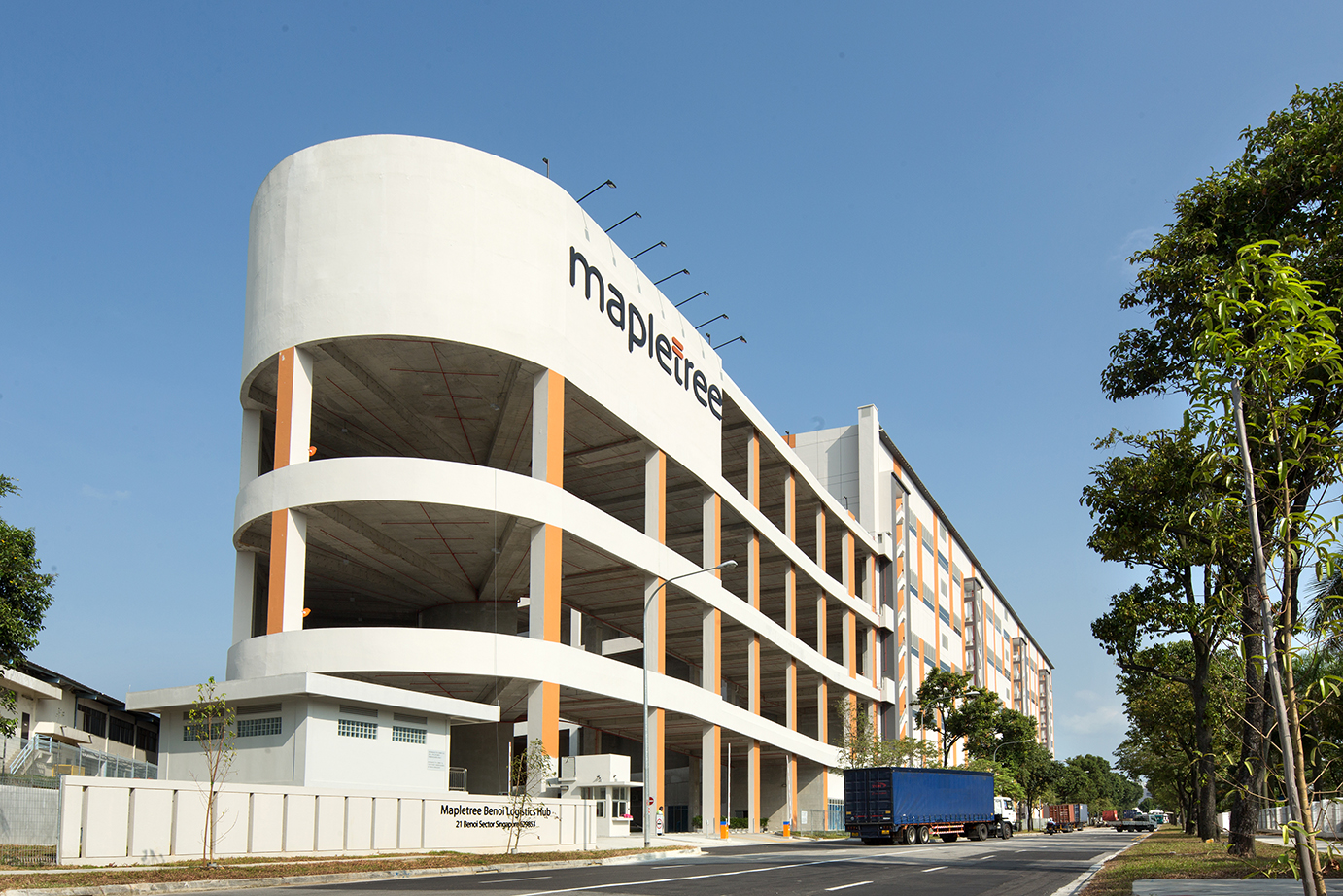Industrial space at Mapletree Benoi Logistics Hub