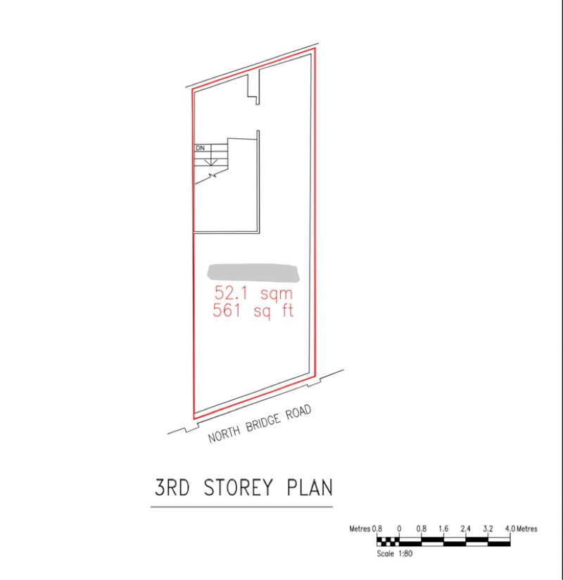 floor plan 2 listing PN 970332 Kampong Glam Shop House