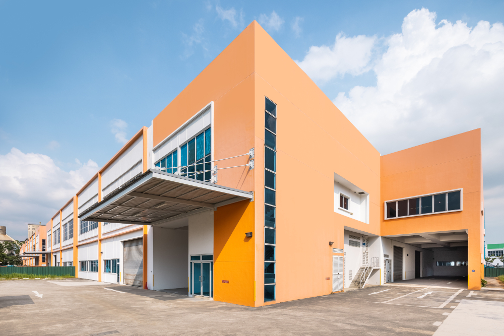 Industrial space at Tuas Connection